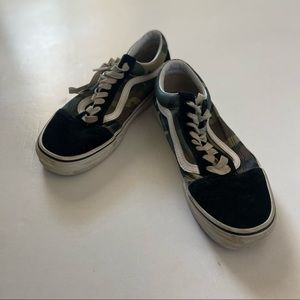 Vans Camouflage Old Skool Shoes Women’s Size 8